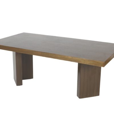 Mesa Retangular Madeira com Base aspas madeira 2,00 x 1,00